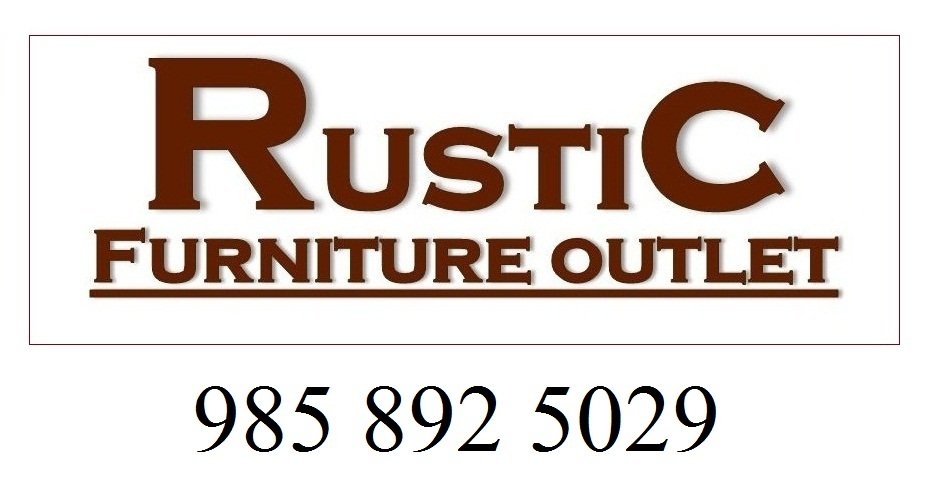 Rustic furniture outlet deals